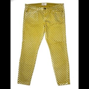 Current/Elliott Stiletto Polka Dot in Lemongrass